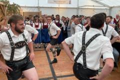 Verabschiedung Festführerin in der Weinlaube