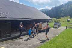 Schuhplattler-Familien-Grillfest